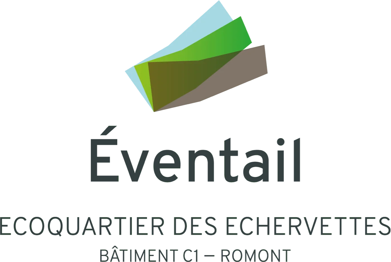 Logo de Éventail complet avec la baseline