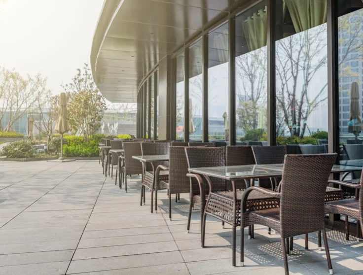 Image d'une terrasse